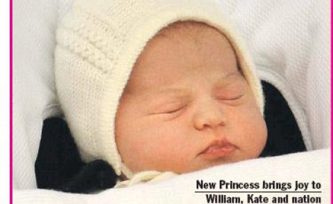 Royal Baby - Londra - 03-05-2015 - La stampa rende omaggio alla #RoyalBaby britannica