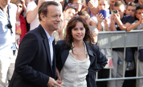 Felicity Jones, Tom Hanks - Firenze - 08-05-2015 - Felicity Jones scende all’Inferno con Tom Hanks