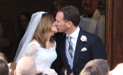 Christian Horner, Geri Halliwell - Woburn - 15-05-2015 - Geri Halliwell ha detto sì: ha sposato Christian Horner