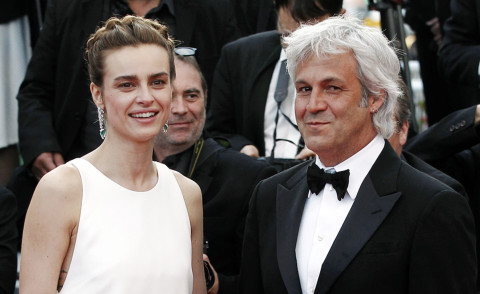 Kasia Smutniak, Domenico Procacci - Cannes - 16-05-2015 - Cannes 2015: Kasia Smutniak dama bianca per Nanni Moretti
