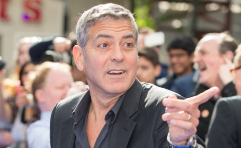 George Clooney - Londra - 17-05-2015 - Il ciclone George Clooney manda in visibillio Londra