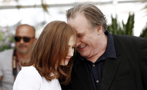 Gerard Depardieu, Isabelle Huppert - Cannes - 22-05-2015 - Cannes 2015: è una valle d'amore per Guillaume Nicloux