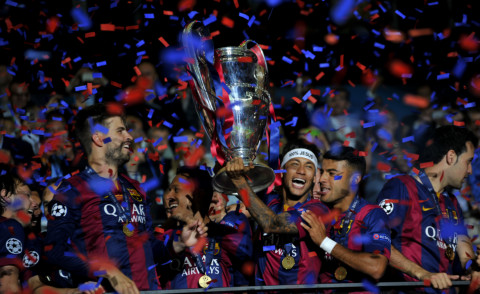 Barcelona Celebrations - Berlino - 06-06-2015 - Il Barcellona è campione d'Europa per la 5° volta