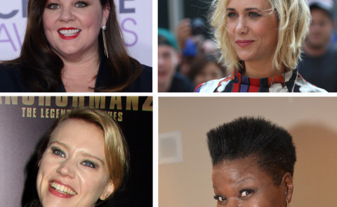 Leslie Jones, Kate McKinnon, Kristen Wiig, Melissa McCarthy - Los Angeles - 28-01-2015 - Ghostbusters in rosa: ci sarà anche un protagonista del 1984