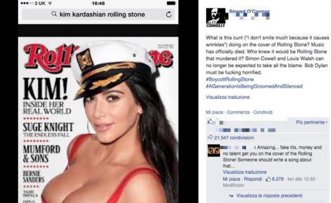#BoycottRollingStone - Los Angeles - 16-07-2015 - #BoycottRollingStone: è rivolta per la cover con Kim Kardashian