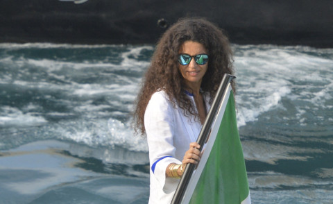 Afef Jnifen - Portofino - 18-07-2015 - Afef è la regina delle Repubbliche Marinare