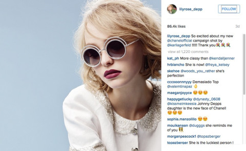 Lily Rose Depp, Chanel - Los Angeles - 20-07-2015 - Mamma, papà, voglio fare la modella!  