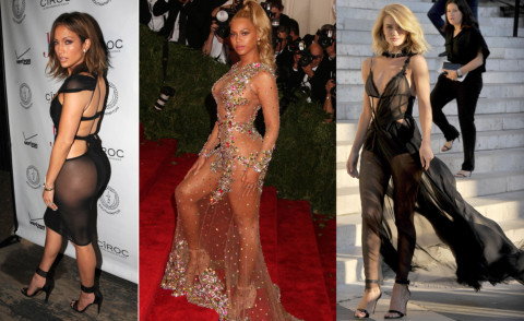 Rosie Huntington-Whiteley, Beyonce Knowles, Jennifer Lopez - 27-07-2015 - Sotto il vestito niente... o quasi niente!
