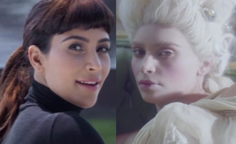 Kim Kardashian - 29-07-2015 - Kim Kardashian tra Audrey Hepburn e Maria Antonietta per Hype