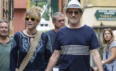 Kate Capshaw, Steven Spielberg - Portofino - 02-08-2015 - Spielberg-Capshaw a Portofino, le coppie longeve esistono ancora