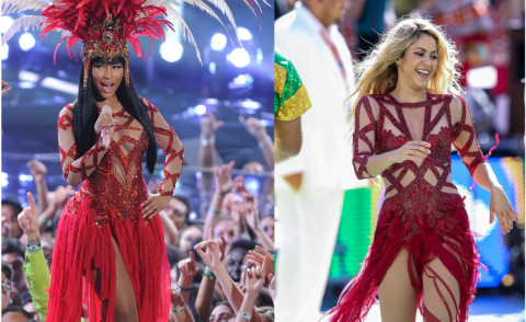 Nicki Minaj, Shakira - 31-08-2015 - Nicki Minaj e Shakira: chi lo indossa meglio?