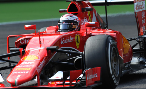 Kimi Raikkonen - Monza - 04-09-2015 - Qualifiche GP di Monza, Ferrari in prima fila con Raikkonen