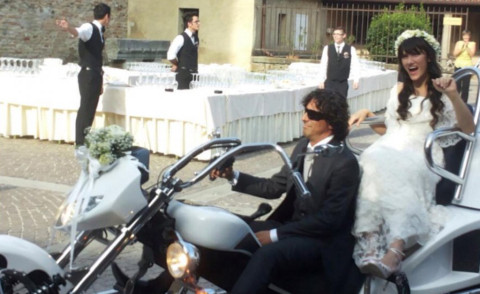 Elisa Toffoli, Andrea Rigonat - 06-09-2015 - Elisa Toffoli ha detto si a Grado a bordo di una moto
