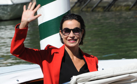 Stefania Rocca - Venezia - 06-09-2015 - Venezia 2015, l'arrivo di Stefania Rocca 
