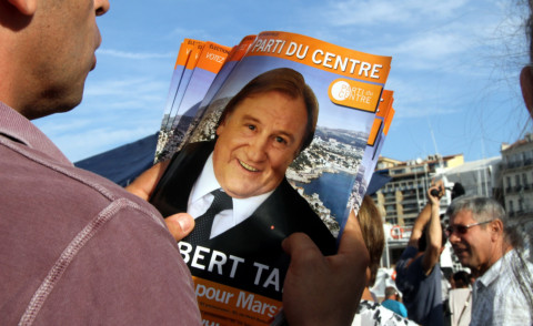 Gerard Depardieu - Marsiglia - 08-09-2015 - Gerard Depardieu entra nella politica di Marseille