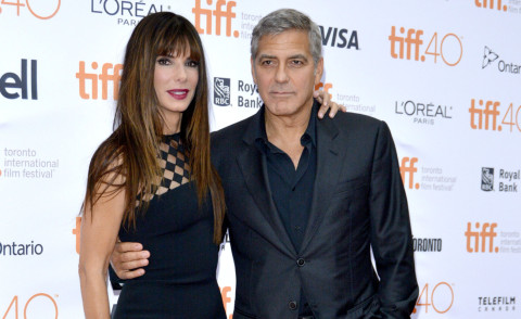Sandra Bullock, George Clooney - Toronto - 11-09-2015 - Clooney-Bullock: il duo si ricompone con Our Brand Is Crisis