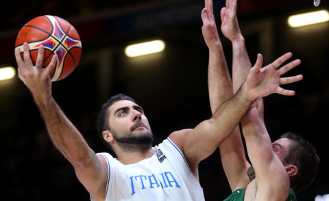Italia-Lituania - Lille - 16-09-2015 - Basket, sfuma all'overtime il sogno europeo dell'Italia