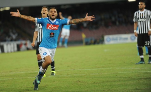 Roberto Insigne - Napoli - 26-09-2015 - Napoli-Juventus 2-1: Insigne e Higuain eroi del big match