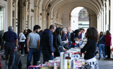 Portici di Carta - Torino - 11-10-2015 - Portici di Carta, la libreria più lunga al mondo en plein air