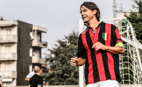 Filippo Inzaghi - Cassina De' Pecchi - 10-10-2015 - Derby del Sorriso, il Milan che fu per ricordare Claudio Lippi