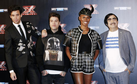 Elio, Fedez, Mika, Skin - Milano - 20-10-2015 - X Factor 9: inizia la fase live con grandi novità