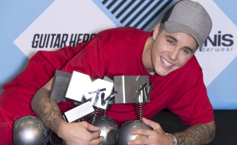 Justin Bieber - Milano - 25-10-2015 - MTV EMA Milan 2015, Justin Bieber cala il pokerissimo