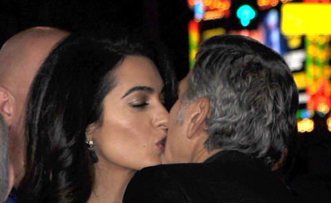Amal Clooney, George Clooney - Hollywood - 26-10-2015 - Amal Alamuddin e George Clooney, più amore di così...