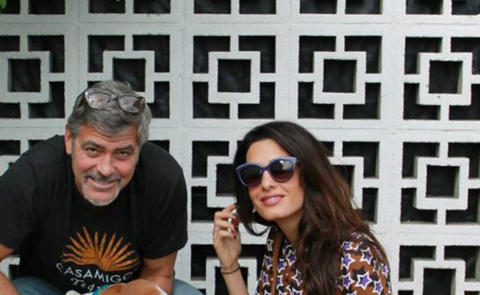 Amal Clooney, George Clooney - Hollywood - 29-10-2015 - Clooney-Alamuddin: l’adozione è andata a buon fine