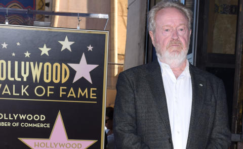 Ridely Scott - Hollywood - 05-11-2015 - Ridley Scott brilla come una stella sulla Walk of Fame