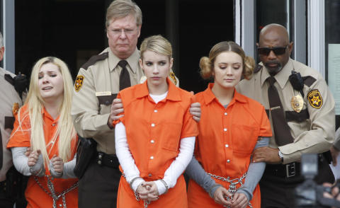 Billie Lourd, Abigail Breslin, Emma Roberts - New Orleans - 05-11-2015 - Emma Roberts, un'altra volta in galera?
