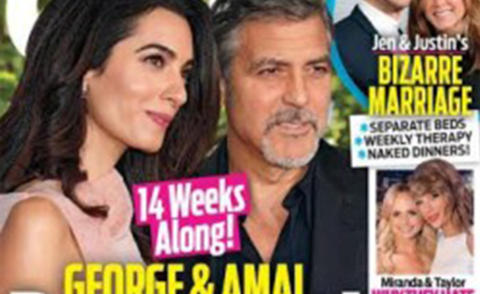 Amal Clooney, George Clooney - 06-11-2015 - Amal e George Clooney in attesa del primo figlio, secondo OK!