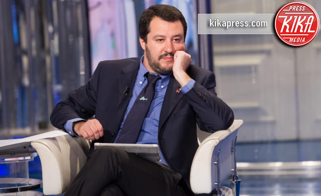 Matteo Salvini - Roma - 10-11-2015 - Matteo Salvini rompe il silenzio su Elisa Isoardi 