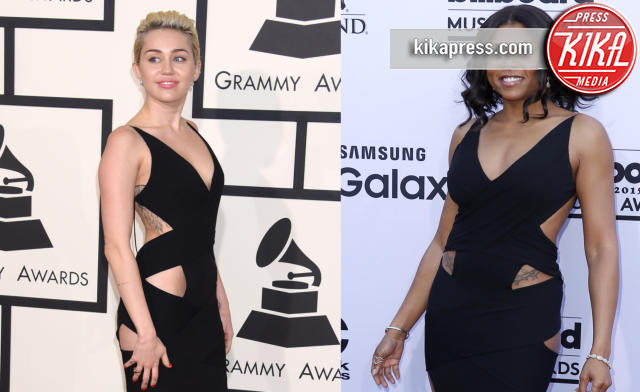 Taraji P. Henson, Miley Cyrus - 13-11-2015 - Chi lo indossa meglio: Miley Cyrus o Taraji P. Henson?