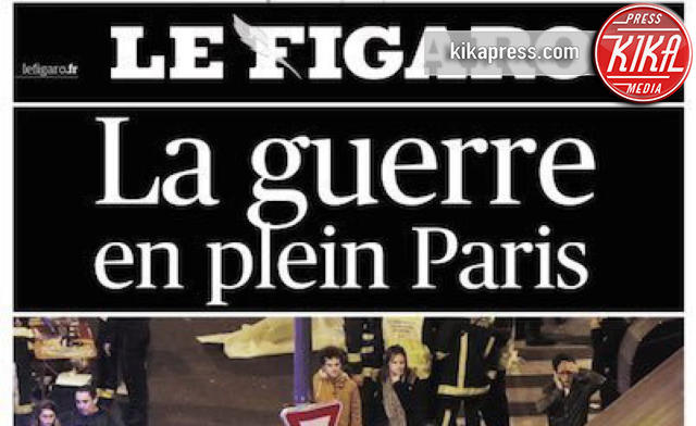 Le Figaro - Parigi - 14-11-2015 - Carneficina a Parigi, le prime pagine di tutto il mondo