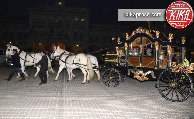Moira Orfei - San Donà di Piave - 18-11-2015 - Addio Moira Orfei, la bara arriva a bordo di una carrozza