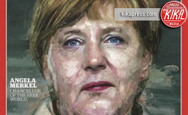 Time, Angela Merkel - 09-12-2015 - Angela Merkel è la persona dell'anno per Time