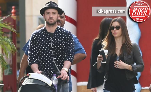 Jessica Biel, Justin Timberlake - Los Angeles - 09-12-2015 - Timberlake-Biel: il primo Natale di Silas