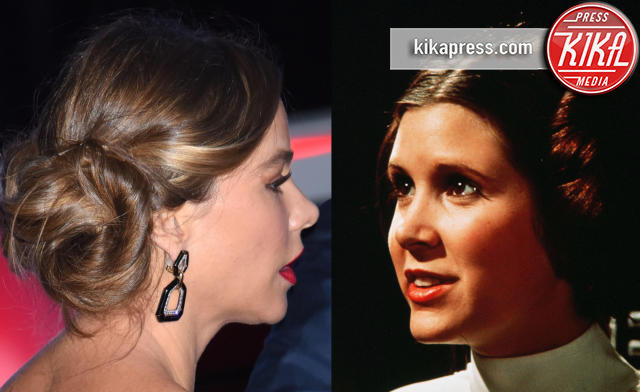 Carrie Fisher, Sofia Vergara - 15-12-2015 - Star Wars: Il risveglio del... raccolto!