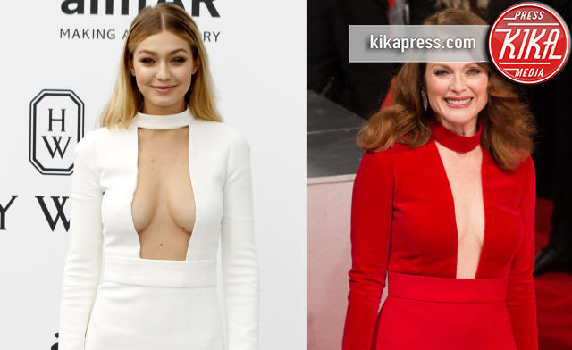 Gigi Hadid, Julianne Moore - 04-01-2016 - Chi lo indossa meglio: Gigi Hadid o Julianne Moore?