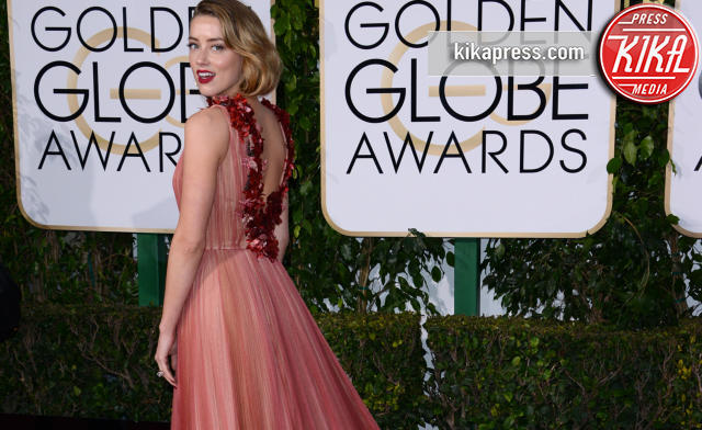 Amber Heard - Beverly Hills - 10-01-2016 - Golden Globe: è un red carpet di sirene