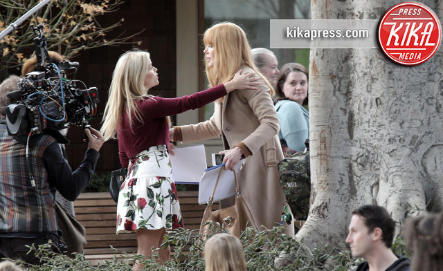 Laura Dern, Reese Witherspoon, Nicole Kidman - Los Angeles - 10-01-2016 - Big Little Lies: iniziate le riprese, le star sul set