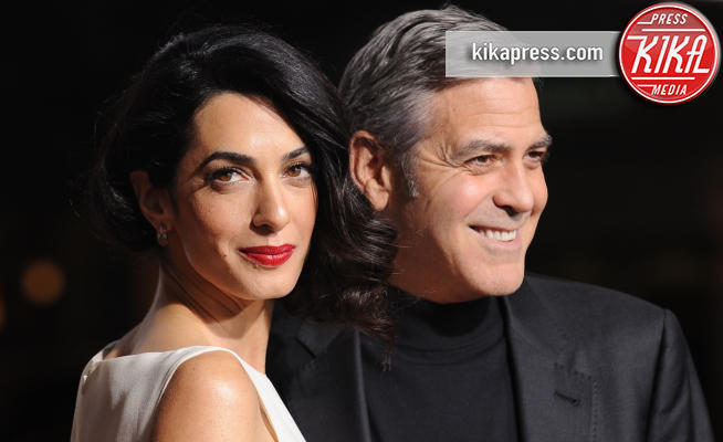 Amal Clooney, George Clooney - Westwood - 01-02-2016 - Clooney-Amal: le prime vacanze dei gemellini sono in Italia