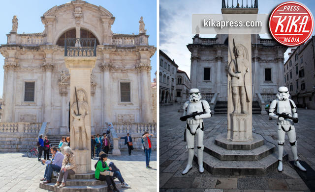 Star Wars - Dubrovnik - 08-03-2016 - Dubrovnik, la città prima e dopo l'invasione aliena