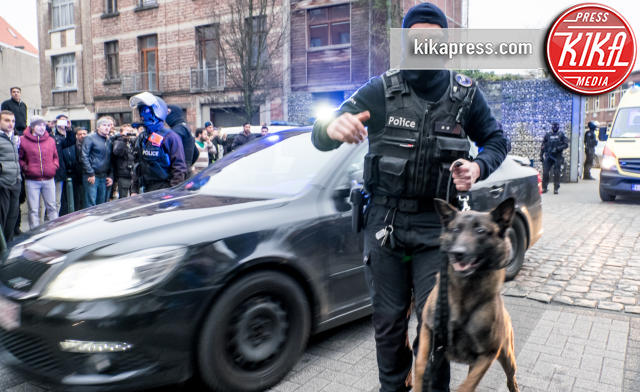 Arresto Salah Abdeslam, Polizia - Bruxelles - 18-03-2016 - Salah Abdeslam arrestato a Bruxelles nel quartiere Molenbeek