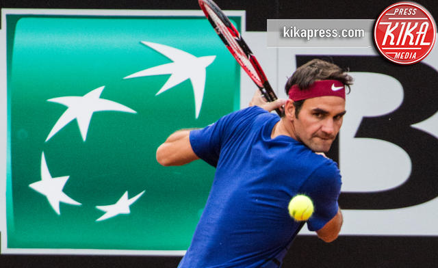 Roger Federer - Roma - 06-05-2016 - Roger Federer è già il nuovo Re di Roma