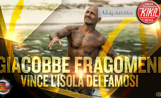 Giacobbe Fragomeni - Milano - 10-05-2016 - Giacobbe Fragomeni vince l'Isola dei Famosi 11