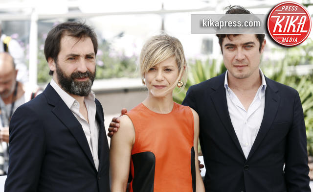 Stefano Mordini, Marina Fois, Riccardo Scamarcio - Cannes - 19-05-2016 - Cannes 2016: Riccardo Scamarcio è Pericle il Nero