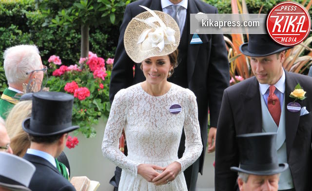 Principe William, Kate Middleton - Ascot - 15-06-2016 - Kate Middleton sceglie Dolce e Gabbana per il Royal Ascot
