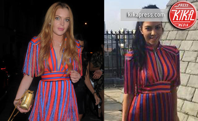 Kourtney Kardashian, Lindsay Lohan - Londra - 19-06-2016 - Chi lo indossa meglio? Lindsay Lohan e Kourtney Kardashian