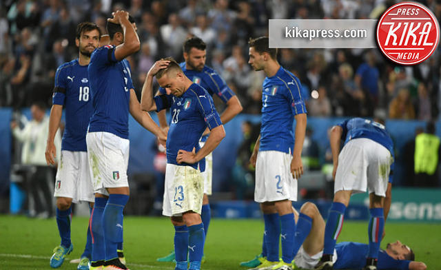 Nazionale Italiana - Bordeaux - 03-07-2016 - Euro 2016 addio: l'Italia eliminata ai rigori dalla Germania